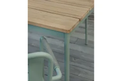 Esstisch Nox Teak grün 238cm