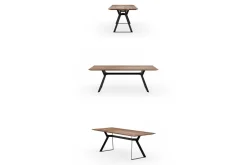 Esstisch One Eiche wild massiv 180