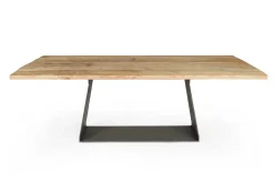 Esstisch Pine Alt Kiefer Stahlfuss 220*100 cm