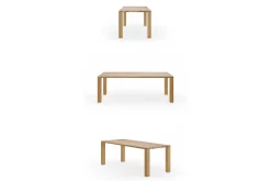 Esstisch Scandi Eiche massiv ab 160 cm konfigurierbar