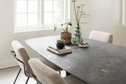 Esstisch Soho Mortex schwarz B 260 cm