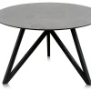 Esstisch Spider anthrazit rund
