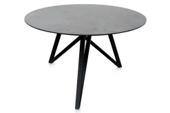 Esstisch Spider anthrazit rund