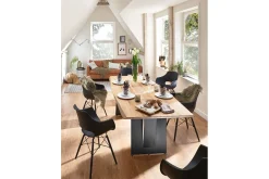 Esstisch Steven extreme Kante 180cm