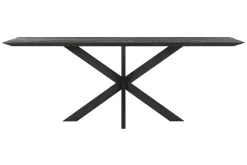 Esstisch Timeless Black Teak schwarz B 210cm