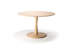 Esstisch Torsion Eiche natur D 127 cm