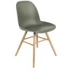 Esszimmerstuhl Albert Kunststoff grün