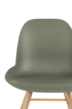 Esszimmerstuhl Albert Kunststoff grün