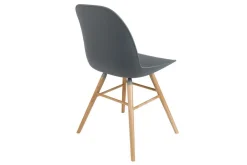 Esszimmerstuhl Albert Kunststoff dunkelgrau