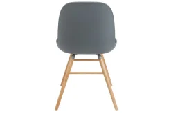 Esszimmerstuhl Albert Kunststoff dunkelgrau