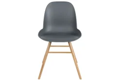 Esszimmerstuhl Albert Kunststoff dunkelgrau