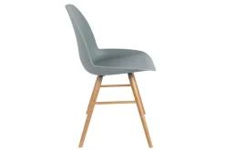 Esszimmerstuhl Albert Kunststoff hellgrau