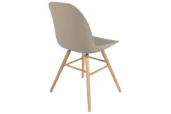 Esszimmerstuhl Albert Kunststoff taupe
