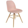Esszimmerstuhl Albert Kunststoff rosa