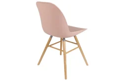 Esszimmerstuhl Albert Kunststoff rosa