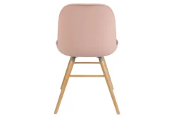 Esszimmerstuhl Albert Kunststoff rosa