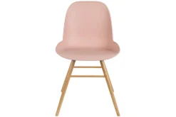 Esszimmerstuhl Albert Kunststoff rosa
