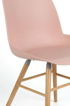 Esszimmerstuhl Albert Kunststoff rosa