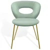 Esszimmerstuhl Alice Stoff grün