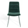 Esszimmerstuhl Arva Light Stoff grün