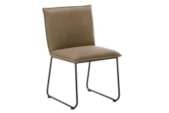 Esszimmerstuhl Benny Stoff braun