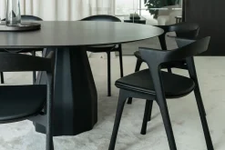 Esszimmerstuhl Bok Eiche schwarz