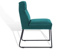 Esszimmerstuhl D-light Samt petrol