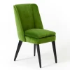 Esszimmerstuhl Fyn Stoff grün