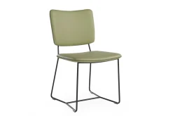 Esszimmerstuhl Kiko Leder pistazie