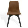 Esszimmerstuhl Maverick Leder braun
