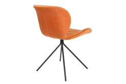 Esszimmerstuhl OMG Samt orange