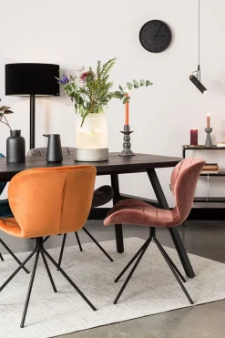 Esszimmerstuhl OMG Samt orange