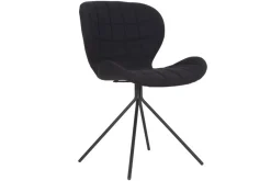 Esszimmerstuhl OMG Stoff schwarz