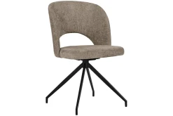 Esszimmerstuhl Tatum Stoff taupe