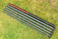 Fahnenmast Sanur für Balifahnen mit Rundbogen