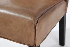 Fily Stuhl Leder/Holz olive