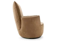 Funktionssessel Blobb Leder beige