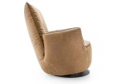 Funktionssessel Blobb Leder beige