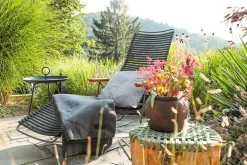 Garten Sonnenliege Click schwarz