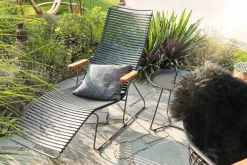 Garten Sonnenliege Click schwarz