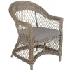 Gartensessel Kamomill mit Kissen beige