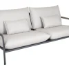 Gartensofa Lerberget 2,5-Sitzer grau