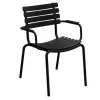 Gartenstuhl mit Arm ReCLIPS schwarz