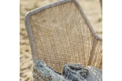 Gartenstuhl mit Auflage Midway beige
