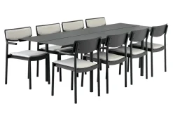 Gartentisch B45 Aluminium grau B 180cm