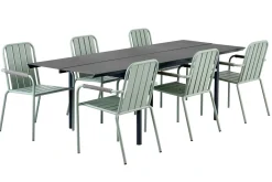 Gartentisch B45 Aluminium grau B 180cm