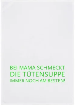 Geschirrtuch Bei Mama schmeckt