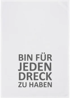 Geschirrtuch Bin für jeden..