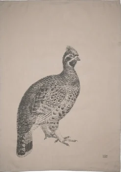 Geschirrtuch Fasan Leinen