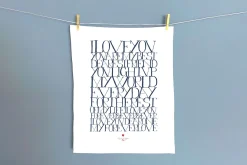 Geschirrtuch Love You